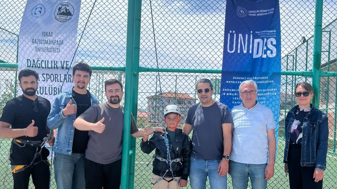 GOPÜ DAĞCILIK KULÜBÜ'NÜN OKULUMUZA ZİYARETİ